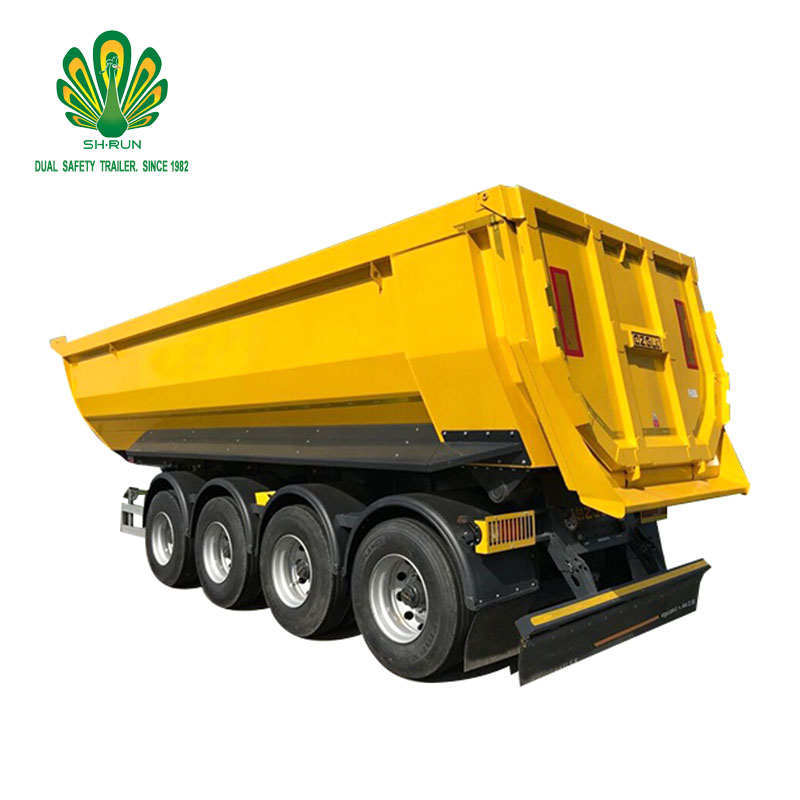 3 Axle Rear Tipper Semi Trailer