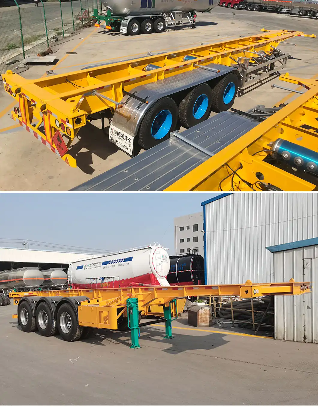 40FT Container Skeleton Chassis Semi Trailer