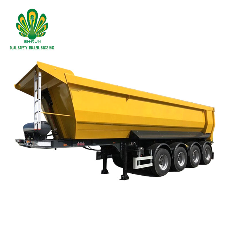 3 Axle Rear Tipper Semi Trailer