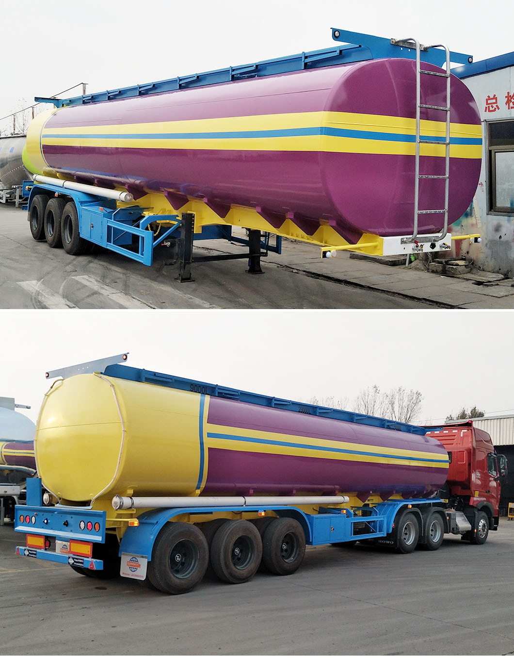 Customized Oil Fuel Tanker Semi Trailer