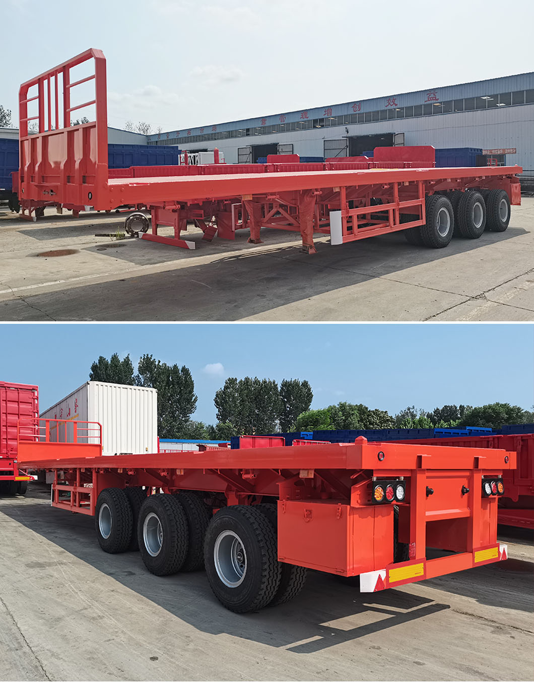 Flat Bed Semi Trailer