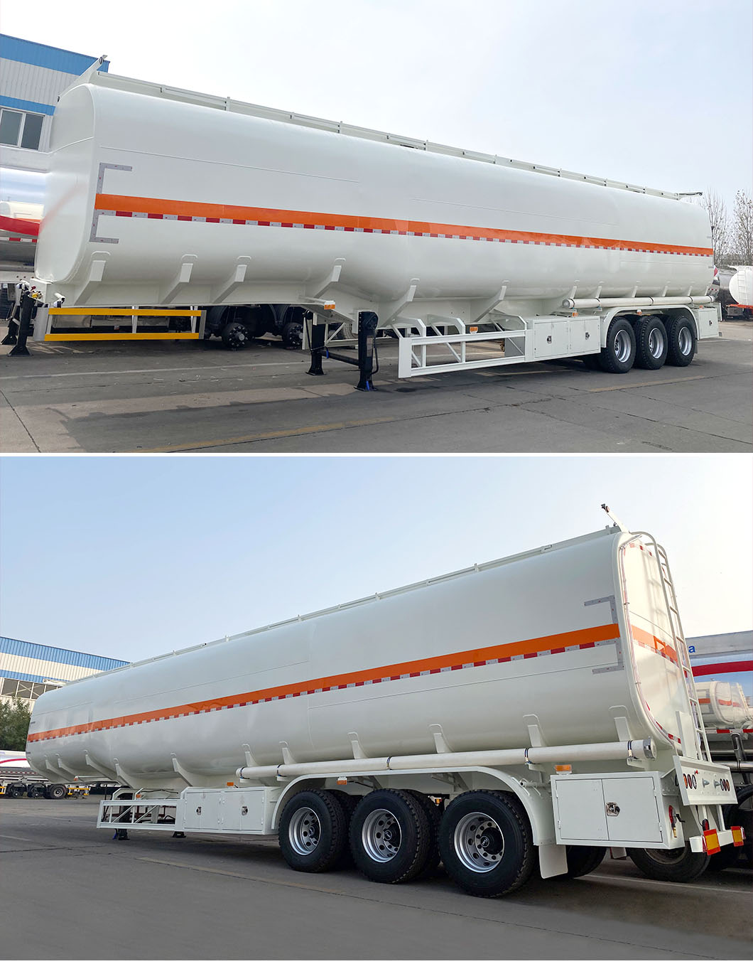 70 Cubic Oil Tanker Semi Trailer