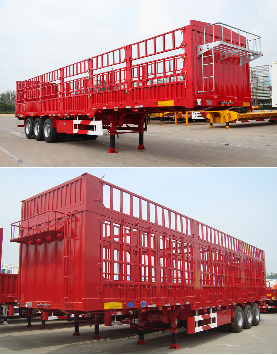 Bulk Cargo Fence Truck Trailer