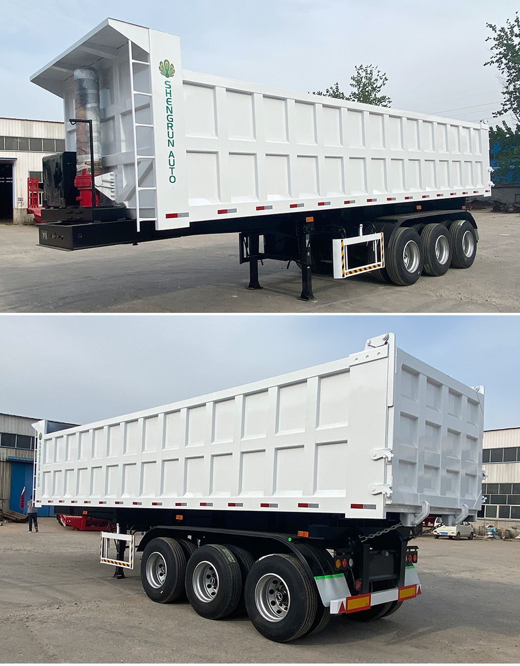 Rear Tipper Semi Trailer