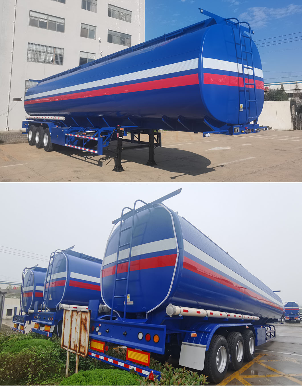 Carbon Steel Fuel Tanker Trailer