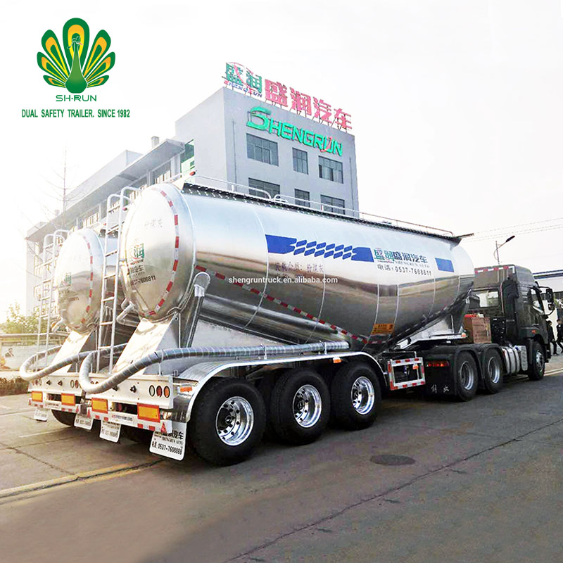 Aluminum Cement Tanker Trailer