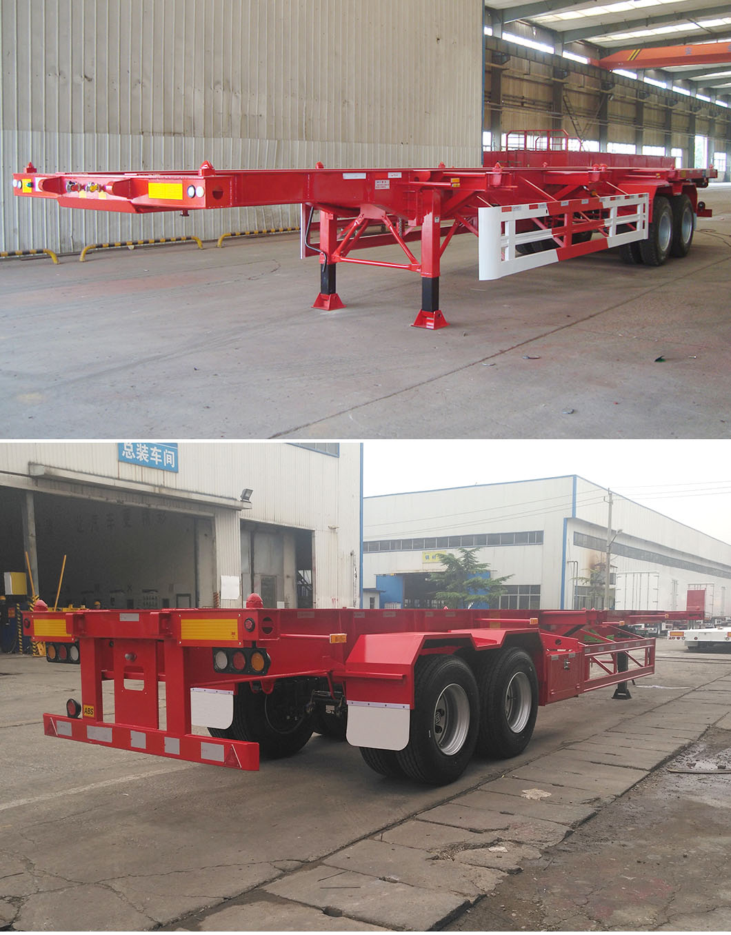 Container Chassis Semi Trailer